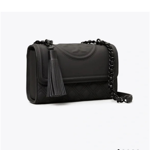 Tory Burch Handbags - Tory Burch Black Quilted Crossbody Bag